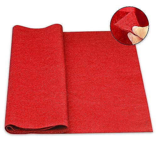 CHENGZHG Felt Fabric 1.8 mm Thick 36" x 72" - Soft Durable Felt by The Yard Felt Sheets for Arts and Crafts, DIY Sewing, Crafting Projects (Red) - Image 3