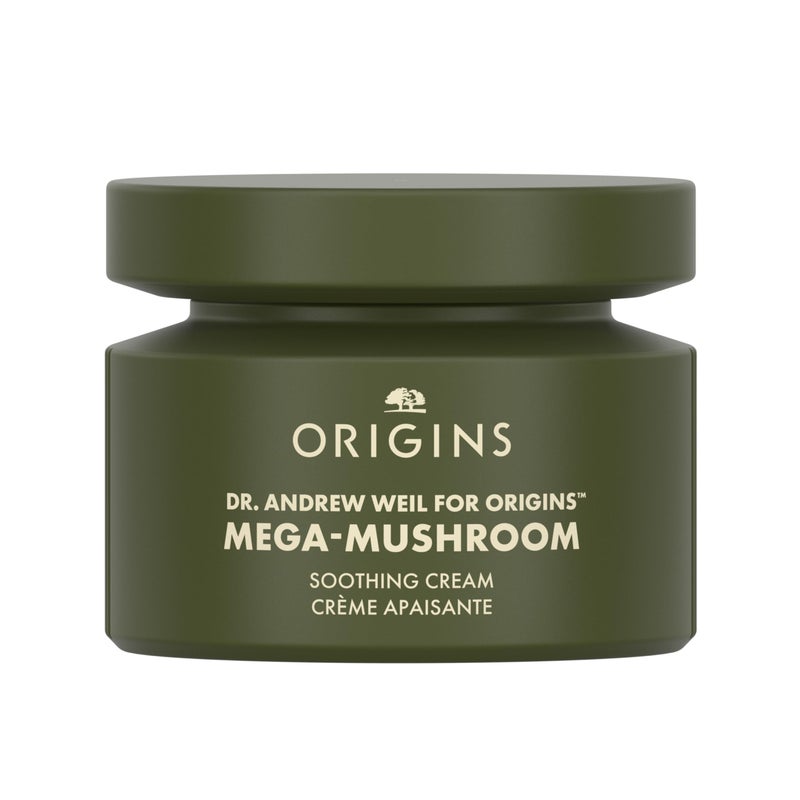 Origins Mega-Mushroom Soothing Cream | Visibly Soothes Skin | With Reishi Mushroom, 1.7 Fl Oz - Image 1