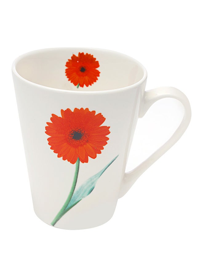 Royalford Ceramic Mug With Decal Assorted Design Assorted Colours 300ml - Image 1