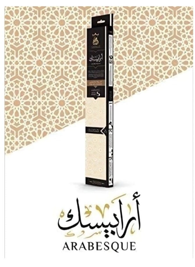 Ansaam Incenses Egyptian Musk, Andalusian Arabesque Oud 5 Hour Burn Time by Nilevibes, Incense Sticks Produce a Wonderful Musk Scent, Used in Yoga Meditation, Therapeutic Aromatherapy for Meditation - Pack of 5 (Egyptian Oud)  - Image 3