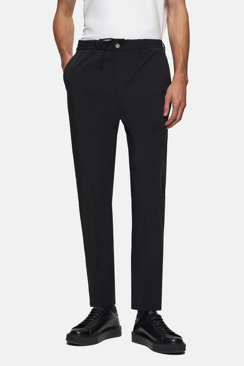 D'S DAMAT D'S Groom Ds Groom Relaxed Fit Black Armored Thin and Light RPT Jogger Pants
