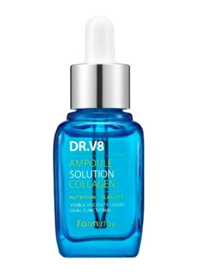 Farm Stay DR-V8 Collagen Ampoule Solution 30ml - Image 3