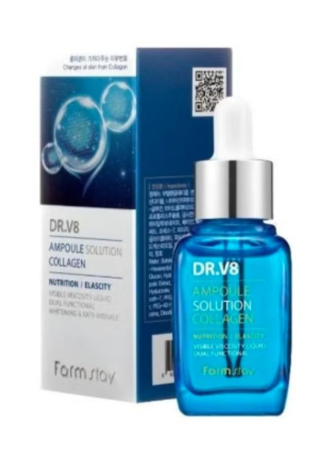 Farm Stay DR-V8 Collagen Ampoule Solution 30ml - Image 1