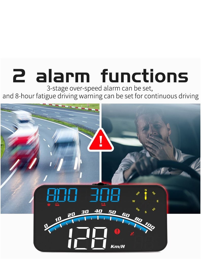 GULFLINK - GULFLINK Head up Display GPS Vehicle speed Meter G10-Blue - Image 1