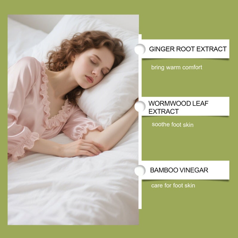 Herbal Foot Care Patches for Soothing Nighttime Sleep and Comfort - Image 3