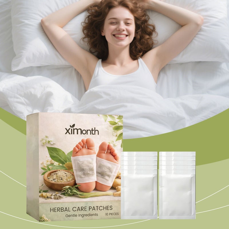 Herbal Foot Care Patches for Soothing Nighttime Sleep and Comfort - Image 1