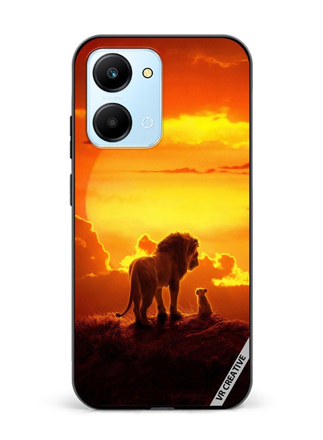 VR CREATIVE Protective Case Cover For Honor Play7T Lion King Design Multicolour - Image 1