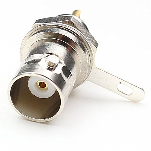 ANHAN BNC Female Panel Mount Connectors with Nut BNC Female Bulkhead Adapters RF Coaxial Adapter 5Pack - Image 4