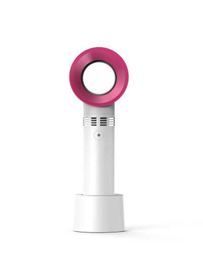 Generic - Zero9 Handheld Bladeless Fan USB Rechargeable Mini Portable Leafless fan white - Image 1