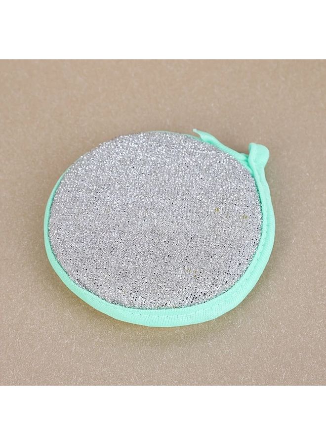 Pink Round Scouring Sponge Pad 1pc Refill For Dish Brushes - Image 3