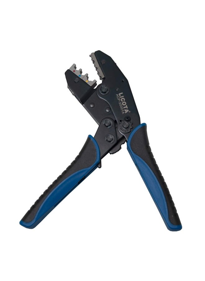 LICOTA Heavy-Duty Ratchet Crimping Tool Blue Black  - Image 1
