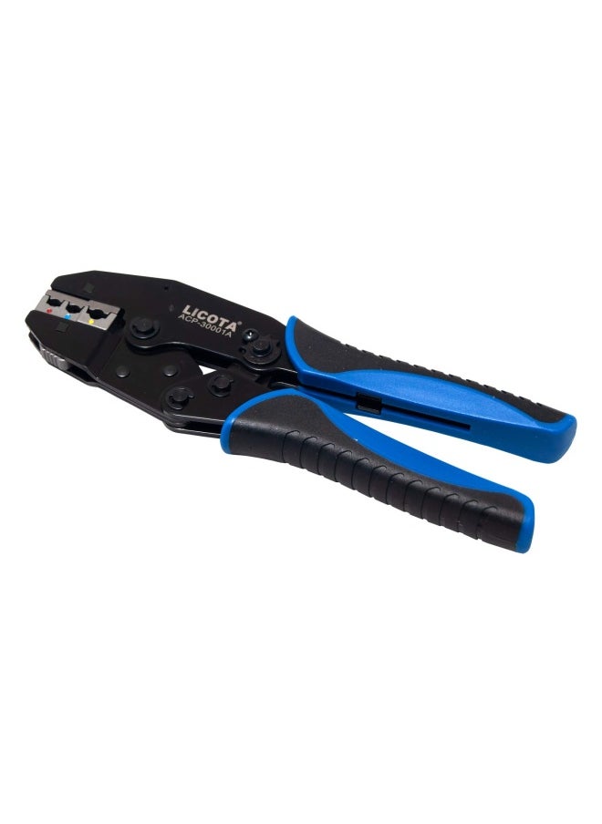 LICOTA Heavy-Duty Ratchet Crimping Tool Blue Black  - Image 3