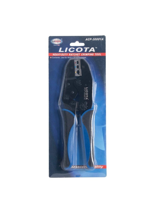 LICOTA Heavy-Duty Ratchet Crimping Tool Blue Black  - Image 5