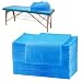 Joyblossom Disposable Bed Sheets 100PCS,31.5" x 74.8"Massage Table Sheets Bed Covers Disposable Sheets for Massage Table Oil-waterproof Spa Bed Covers Soft & Breathable Non-Woven FabricBlue - Image 2