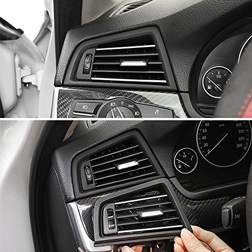 CHUANGHUI For BMW 5 Series F10 F11 2011-2016 Air Condition AC Vent, Center Air Vent Replacement Cover Console Dashboard Air Vent Grille 520i 528i 530i 535d 535i 550i (Left) - Image 2