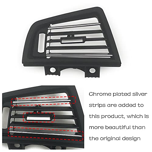 CHUANGHUI For BMW 5 Series F10 F11 2011-2016 Air Condition AC Vent, Center Air Vent Replacement Cover Console Dashboard Air Vent Grille 520i 528i 530i 535d 535i 550i (Left) - Image 3