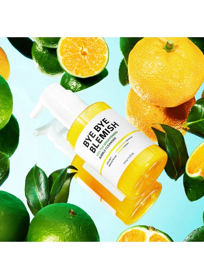 DubaiGallery Bye Bye Blemish Vitamin C Bubble Cleanser – Brightening & Detoxifying - Image 2