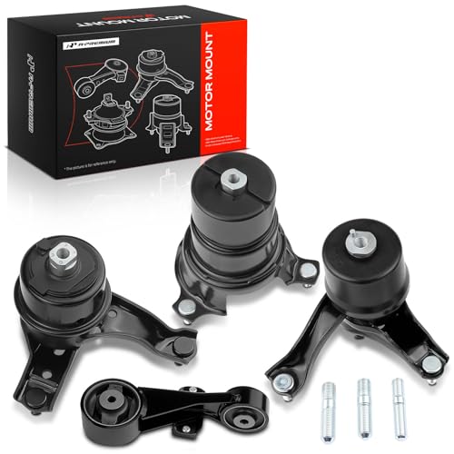 A-Premium APremium Engine Motor Transmission Mount Torque Strut Mount Set of 4 Compatible with Toyota 20122017 Camry 25L Automatic Transmission Replace 123720H090 123630V031 123620V060 123610V060 - Image 1