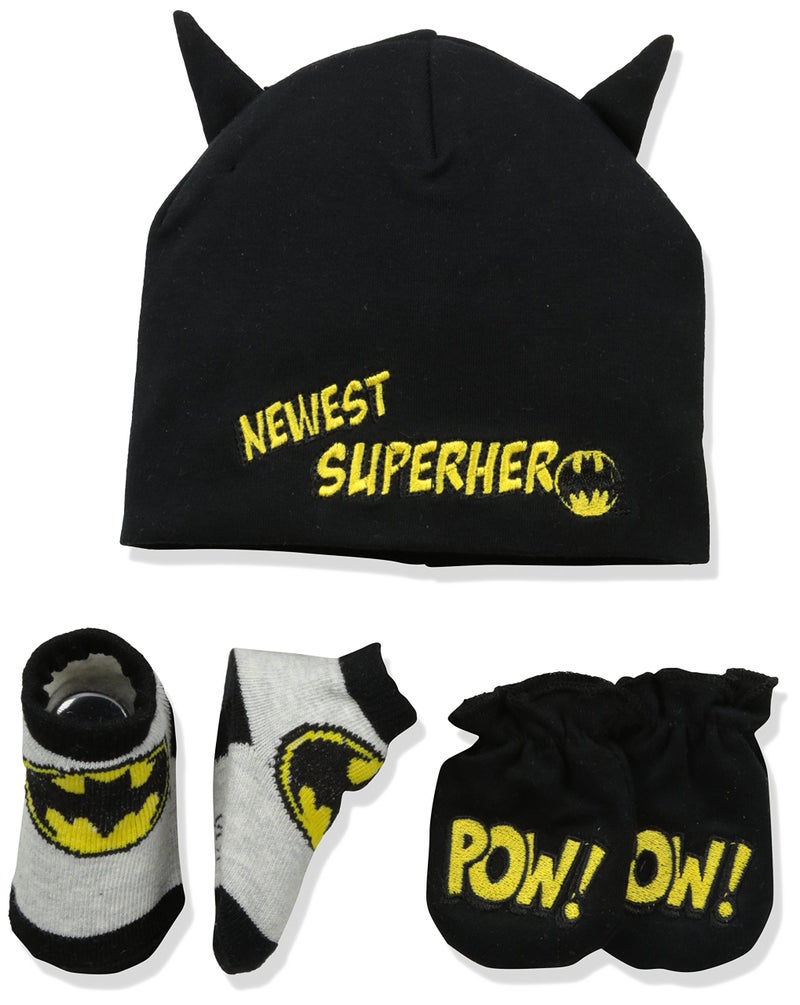 DC Comics Baby Boys Batman TakeMeHome Set Black 03 Months