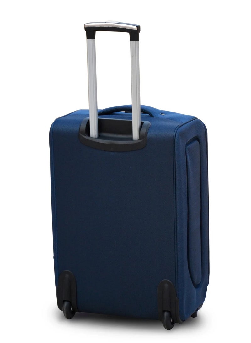 Lucky Power 4-Piece Soft-Side Luggage Sets Lightweight Trolley Bag With 2 Wheels - Image 3