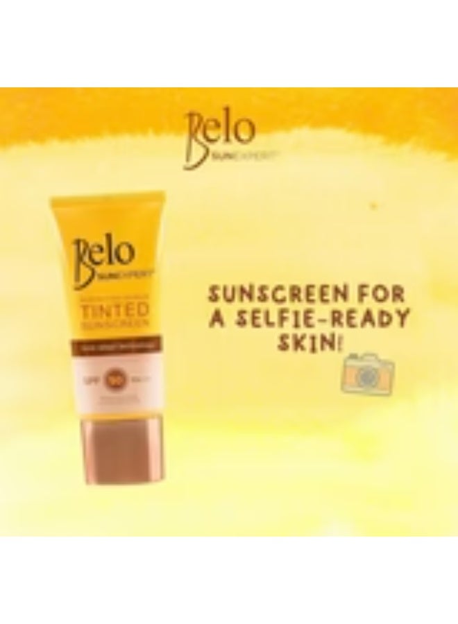 Belo SUN EXPERT Tinted Sunscreen (Color Adapting Technology) 50ml with SPF - Image 5