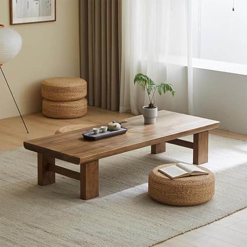 X went Japanese Style Sheesham Wood Coffee Table for Living Room, Dining Room, Bedroom, Kitchen, Office Home Decor Size (60x50x38) - Image 4