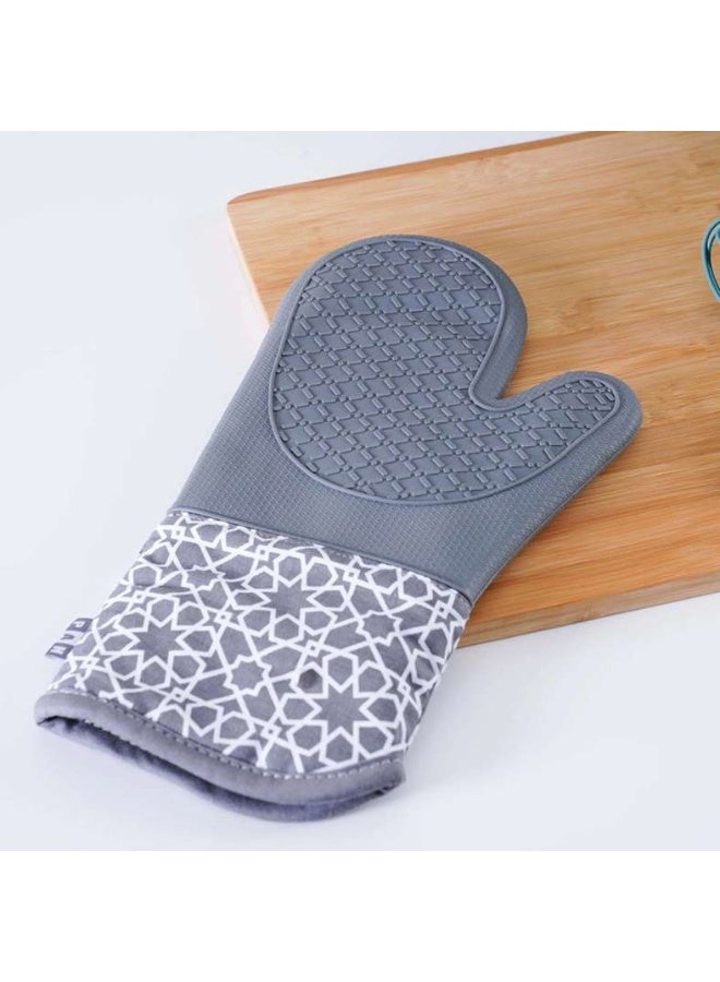 Pan Home Kitchenmate Silicone Oven Mitten 19X33cm-Grey - 126DEH9900002 - Image 1