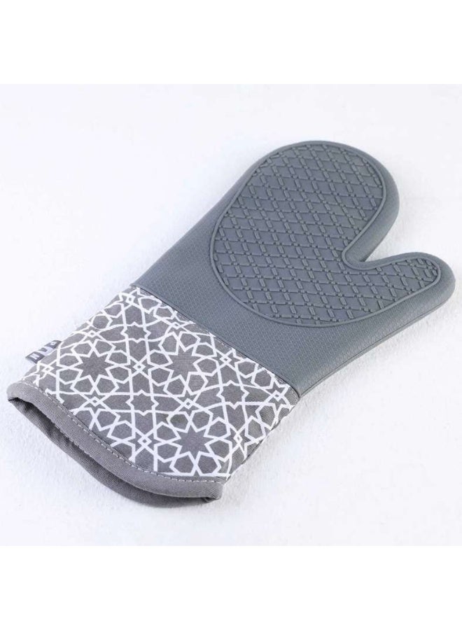 Pan Home Kitchenmate Silicone Oven Mitten 19X33cm-Grey - 126DEH9900002 - Image 2