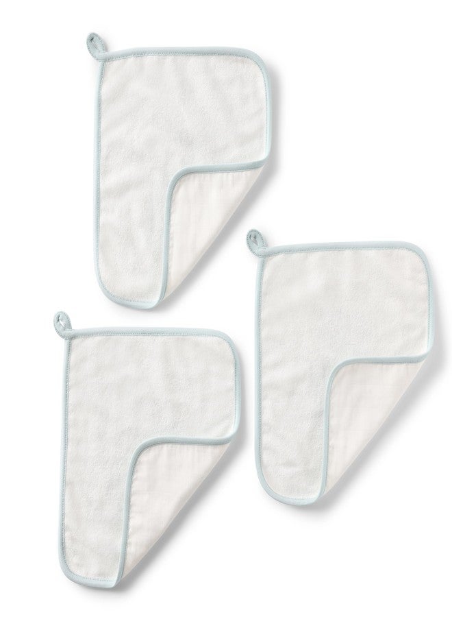 Cugo Baby Wash Cloth for New Born Washable, Reusable, Absorbent, Extra Soft Face Towels/Washcloth for Babies, Pack of 3 Pcs, (Little Voyagers) - Image 5