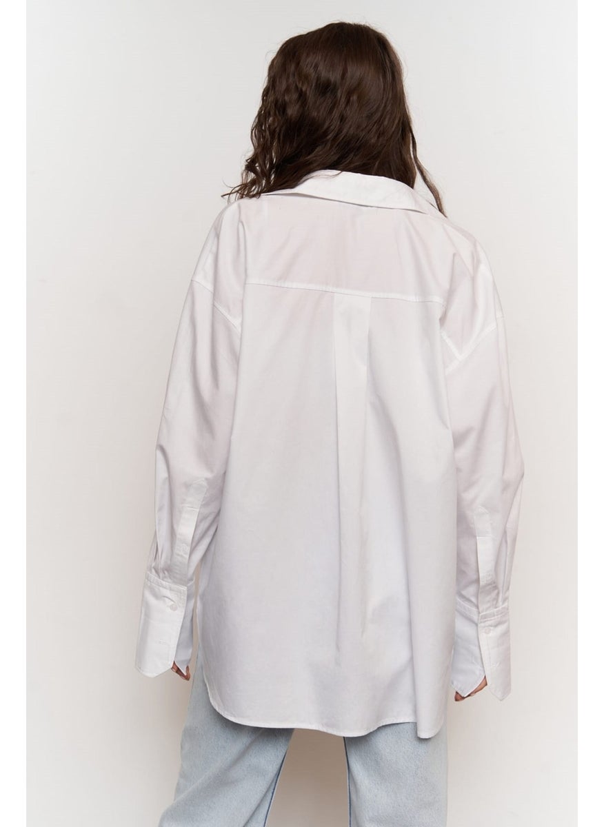 Collection Avery Oversize White Shirt - pzsku/ZDE68737BE288C328CA46Z/45/_/1728060520/acf6980e-5ef0-4505-9710-b5707c7c24b4