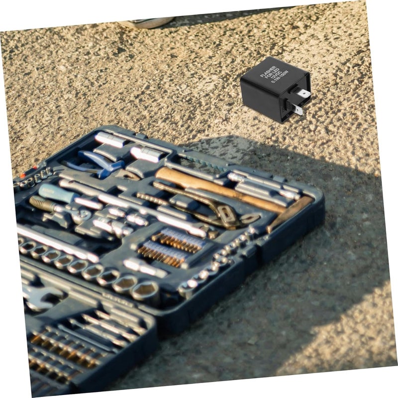 12 فولت مصباح LED محمول مع مرحل للدراجات النارية والسيارات لرحلات الليل والمغامرات الخارجية - Image 5