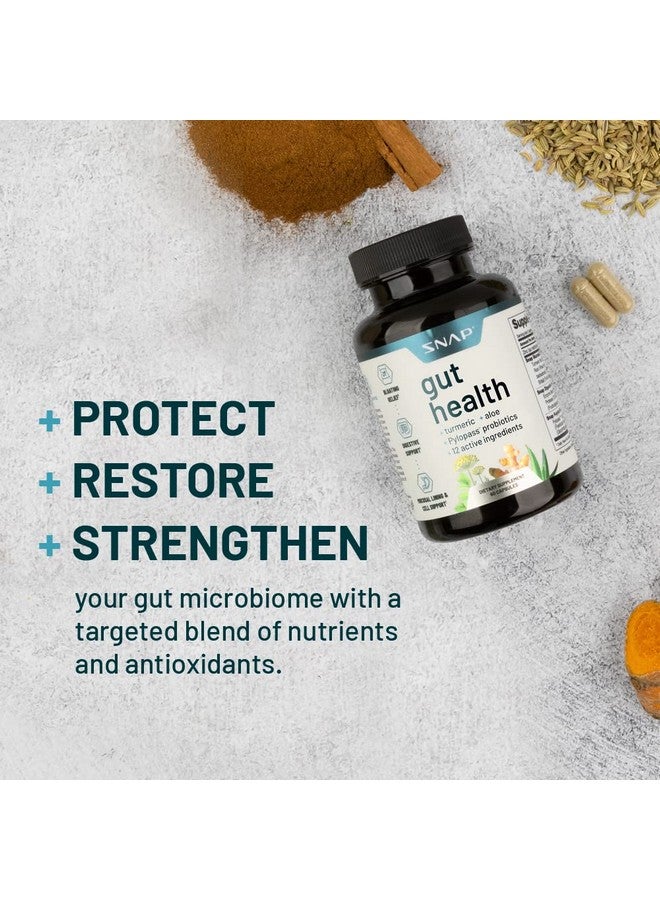 Snap Supplements Gut Health Supplements for Men and Women, Prebiotics and Probiotics for Digestive Health, Leaky Gut Repair Supplements, Gut Cleanse, Gut Repair, Digestive Probiotic (60 Capsules) - Image 2