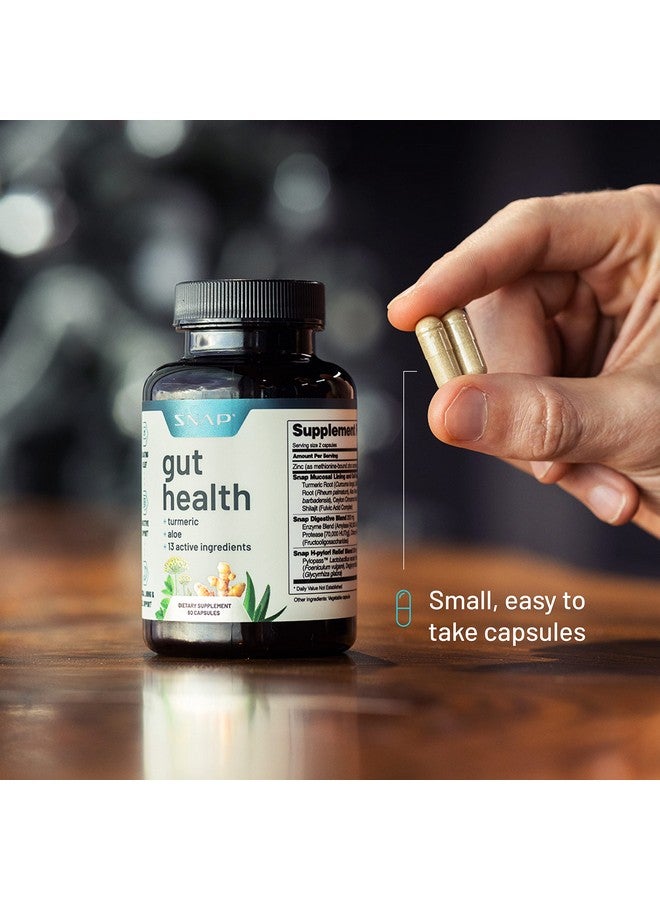 Snap Supplements Gut Health Supplements for Men and Women, Prebiotics and Probiotics for Digestive Health, Leaky Gut Repair Supplements, Gut Cleanse, Gut Repair, Digestive Probiotic (60 Capsules) - Image 5