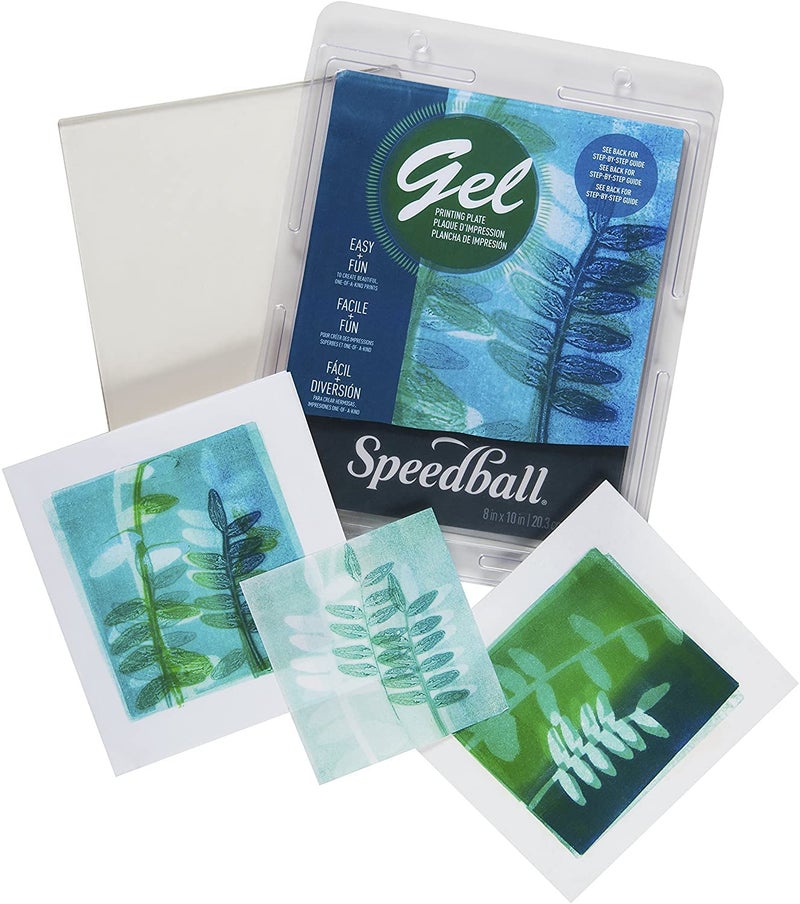Speedball Gel Printing Plate, 12” x 12” for Monoprinting, Printmaking, Press, Arts & Crafts - Image 3