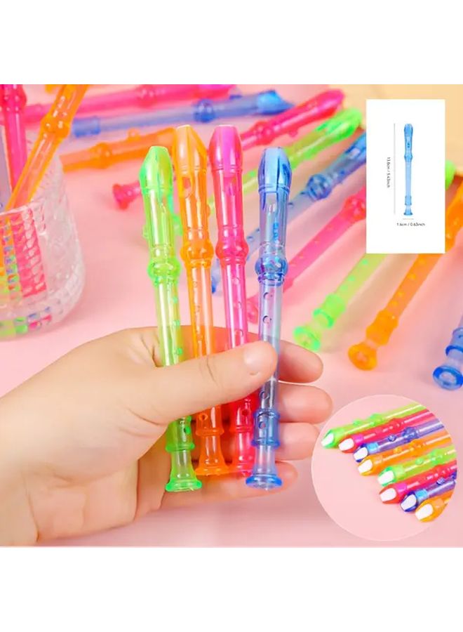 25PCS Random Color Flute Musical Toy Educational Instrument For Kids Holiday Classroom - Image 1