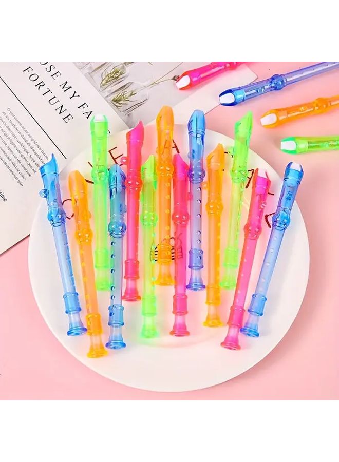 25PCS Random Color Flute Musical Toy Educational Instrument For Kids Holiday Classroom - Image 3