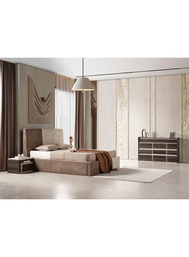 MK Kabbani Furniture Monaco 6 -Pieces King Bedroom Set - 180x210 cm  - Image 3