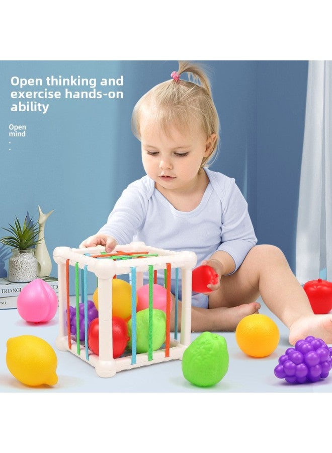 Baby Toys 9 Months Baby Early Education 6 Months More Than 6 Months 0-1 Years Old Saile Puzzle 8 Months Infant-Color:Fruit Cesele  Bagged - Image 5