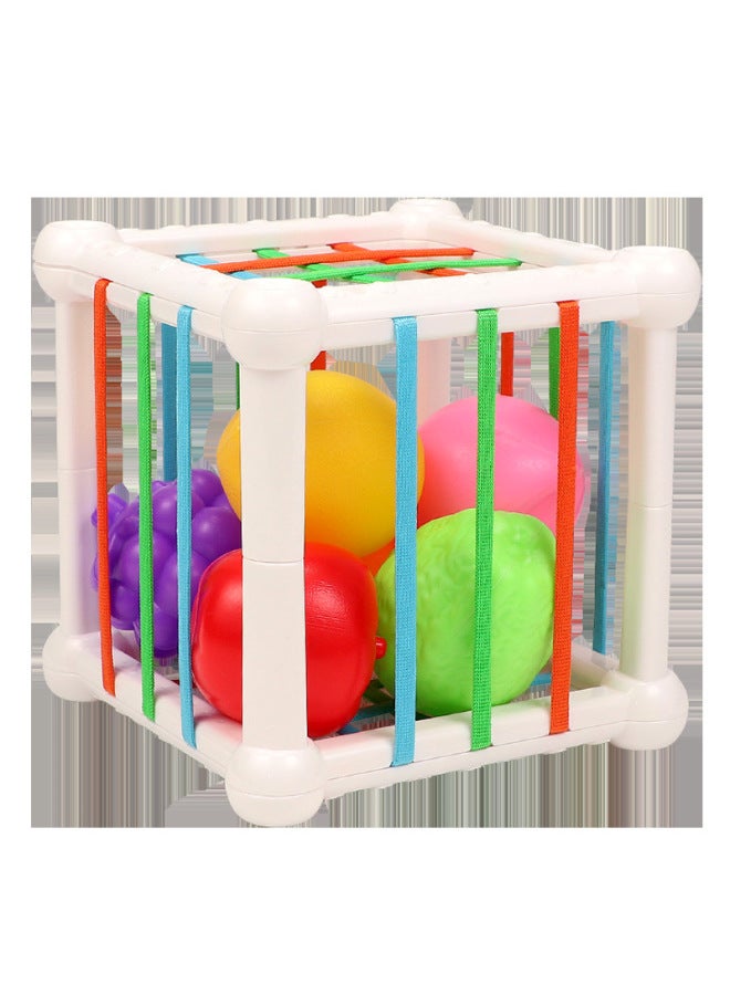 Baby Toys 9 Months Baby Early Education 6 Months More Than 6 Months 0-1 Years Old Saile Puzzle 8 Months Infant-Color:Fruit Cesele  Bagged - Image 1