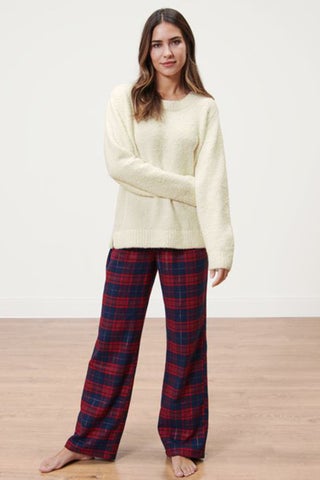 Women Round Neck Textured Sweater, Ivory - pzsku/ZDE69378A9165A0A495A1Z/45/_/1737642532/5a7dde9a-00ad-46d7-8a1e-addc7935cc4b