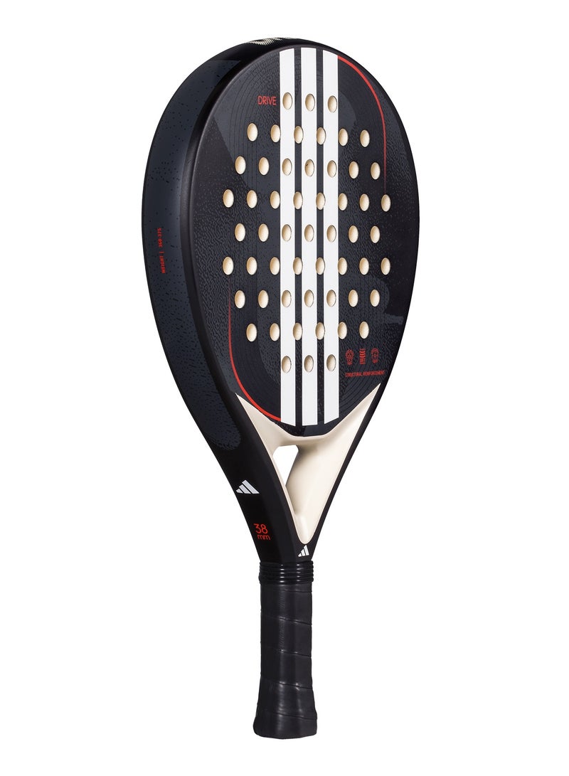 Adidas Drive Black 3.4 Padel Racket – Durable Carbon Frame for Balanced Power & Precision - Image 4