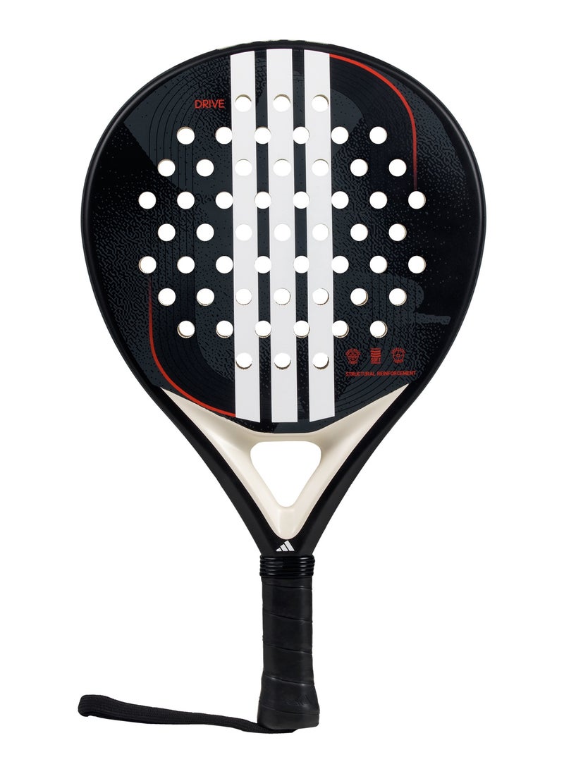 Adidas Drive Black 3.4 Padel Racket – Durable Carbon Frame for Balanced Power & Precision - Image 1
