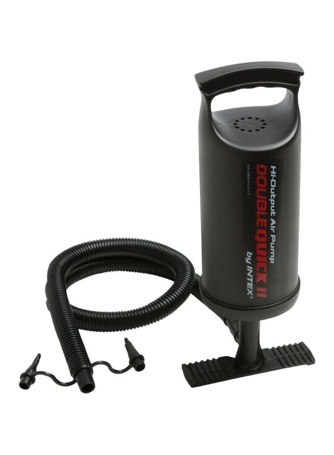INTEX Hi-Output Double Quick II Air Pump Black 14inch - Image 1