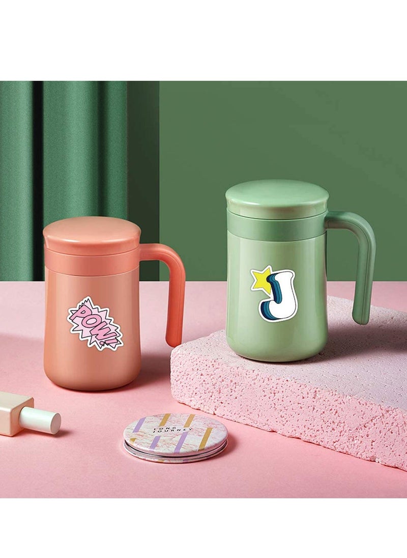 Stickers for Hydro Flask 50 Pcs Lovely Aesthetic Vinyl Stickers for Water Bottles Trendy Waterproof Laptop Stickers  Skateboard Stickers for Kids Women Teen Girl Gifts Girl Stuff  - Image 5