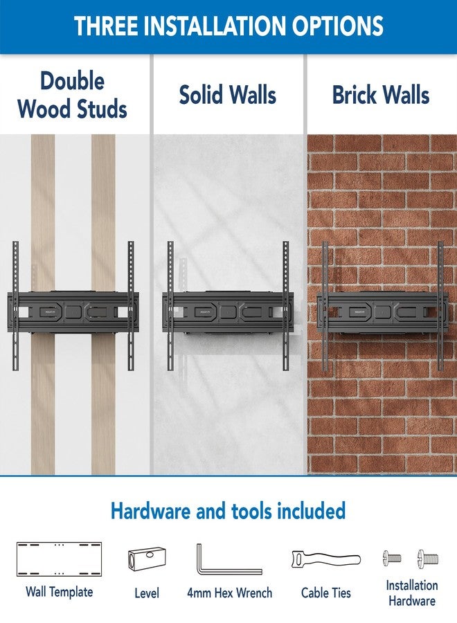Mount-It! Full Motion TV Wall Mount with Heavy Duty Dual Arms, 14" Extension and Compatible with TVs 37" up to 80" Screen Size, Fits VESA up to 600x400mm, 88 Lbs Capacity - Image 5