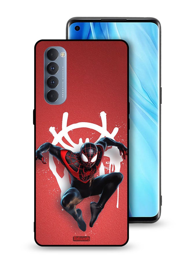 Tolwak غطاء حماية أوبو رينو 4 برو 4G سبايدرمان - Image 1