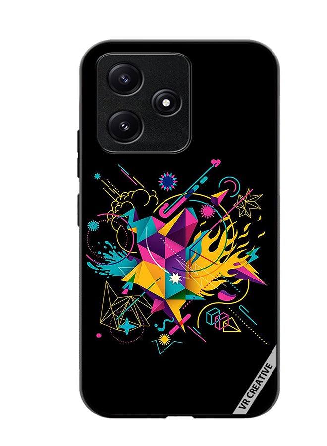 VR CREATIVE Protective Case Cover For Xiaomi Poco M6 Pro 5G Art Design Multicolour - Image 1
