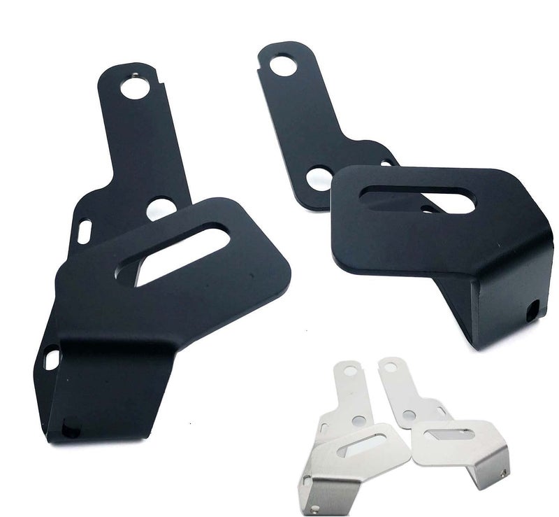 Hood Ditch Side LED Pod Lights Bar Brackets Mount Kit for Toyota Tundra 4Runner Made from 304 Stainless Steel - Image 1