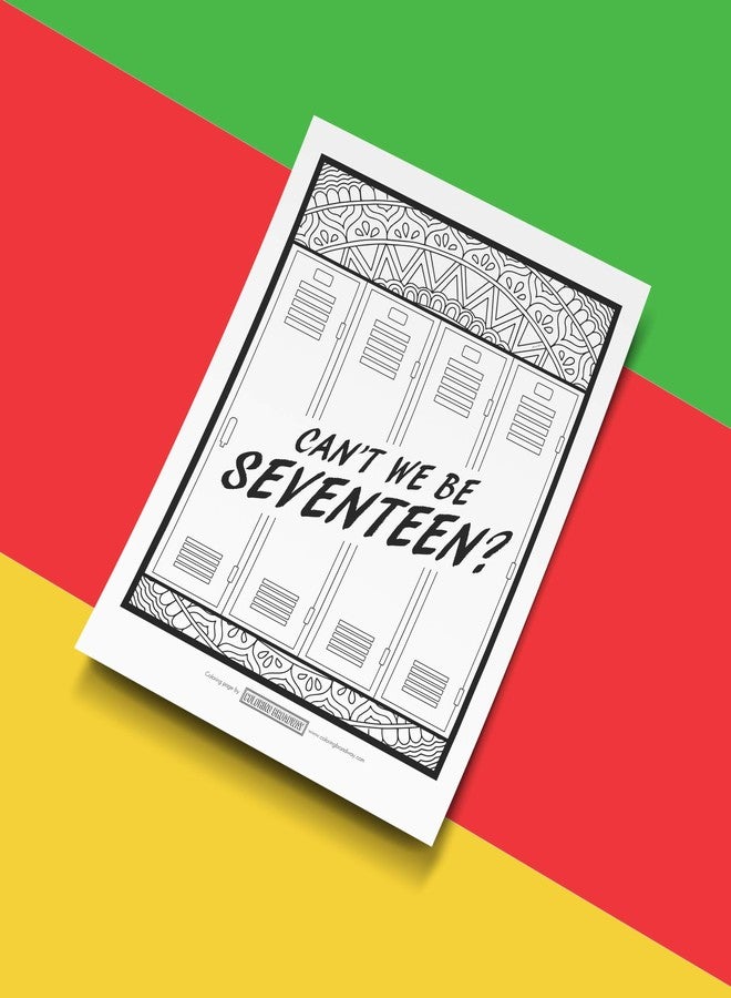 Coloring Broadway - Heathers Inspired Coloring Pages (Set of 4) “Color Me Stoked” Collection, Broadway Musical Merchandise, Card Stock (8 1/2” x 11”), Ideal Gift for a Broadway Theater Lover - Image 2