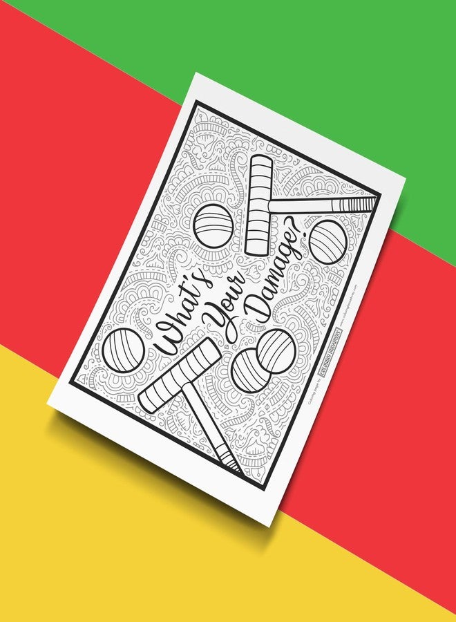 Coloring Broadway - Heathers Inspired Coloring Pages (Set of 4) “Color Me Stoked” Collection, Broadway Musical Merchandise, Card Stock (8 1/2” x 11”), Ideal Gift for a Broadway Theater Lover - Image 5